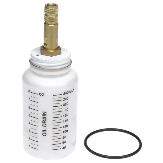 MAHLE Service Solutions Oil Drail Bottle 0.25FFL STR