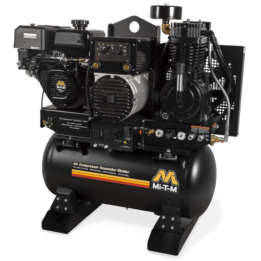 Mi-T-M AIR COMPRESSOR GENERATOR WELDER COMBINATION