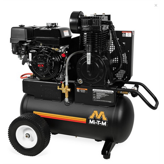 Mi-t-M Air Compressor 20 Gallon 270cc Honda Gas