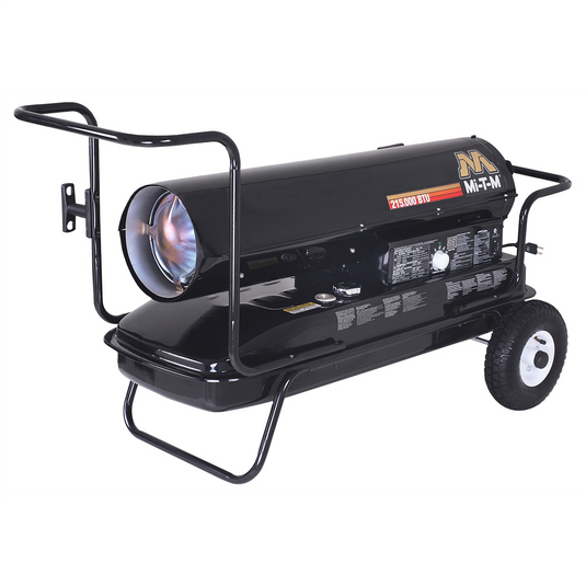 Mi-T-M Portable Heaters Kerosene Forced Air 215;000 BTU