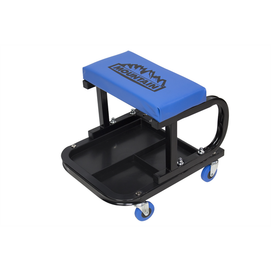 Mountain Padded Mechanics Creeper Seat with Tool Storage