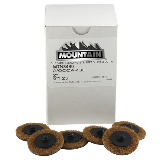 Mountain DISC SURFACE PREP 2IN COURSE 25BOX