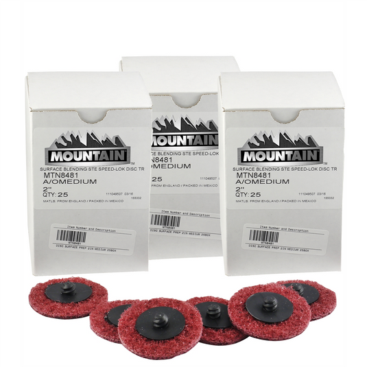Mountain 3-PACK Disc Surface Prep 2in Medium 25/box