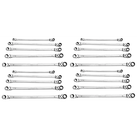 Mountain 4SETS- 5 PC METRIC FLEXIBLE REVERSIBLE RATCHET