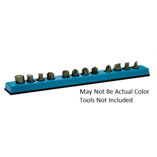 Mechanic's Time Savers 1/4"" Hex Bit Organizer (12-Hole) Noen Yellow