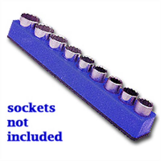 Mechanic's Time Savers SOC HOL 1/2 MAG BLUE NEON