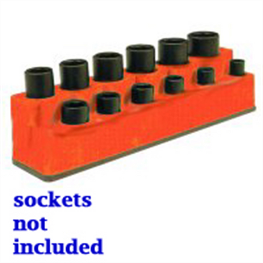 Mechanic's Time Savers SOC HOL 3/8 IMP RED MAG BASE