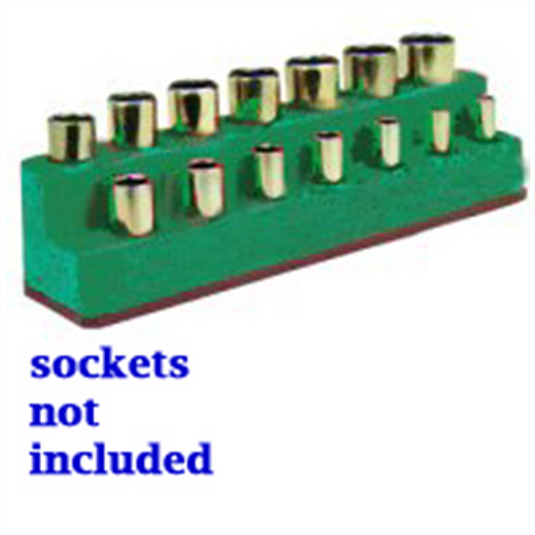 Mechanic's Time Savers SOC HOL 3/8 IMP M DK GREEN 14 HOLE