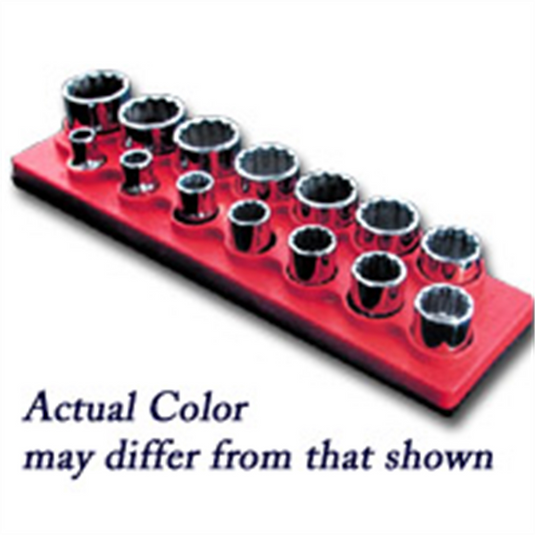 Mechanic's Time Savers SOC HOL 1/2 MAG SAE & METRIC RED