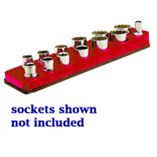 Mechanic's Time Savers SOC HOL 3/8 MAG RKT RED