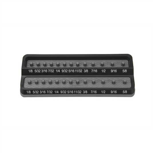 Mechanic's Time Savers 1/4"" SAE Peg Socket Holder - Gray