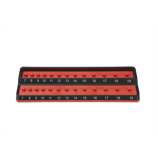 Mechanic's Time Savers 3/8"" Metric Peg Socket Holder - Red