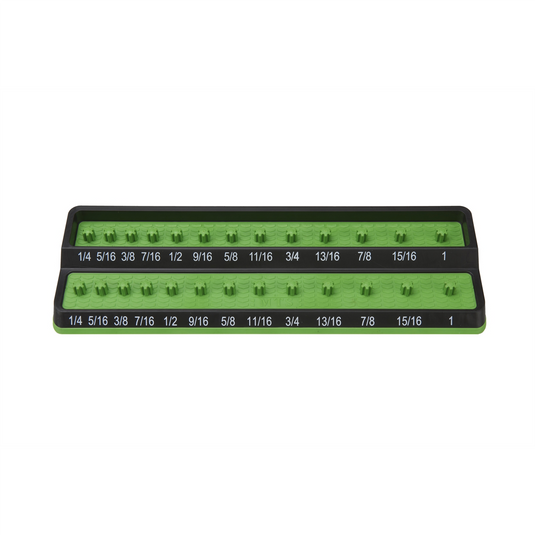 Mechanic's Time Savers 3/8"" SAE Peg Socket Holder - Green