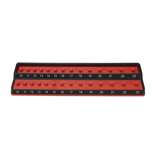 Mechanic's Time Savers 1/2"" Metric Peg Socket Holder - Red