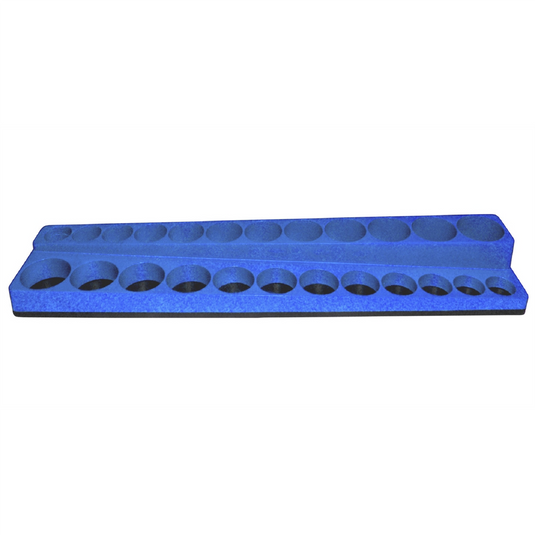 Mechanic's Time Savers 3/8 in. 24-Hole MagnaCaddy; Blue