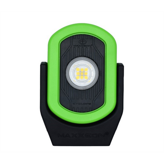 Maxxeon Workstar 811 CYCLOPS Rechargeable Work Light - HiViz Green
