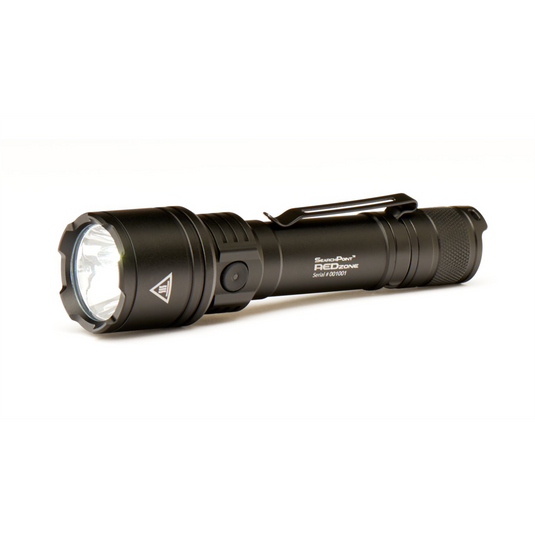 Maxxeon SearchPoint&reg; Rechargeable1200 Lumen Flashlight; White-Red-Green