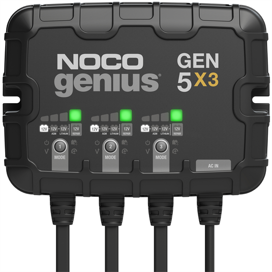 NOCO Company GEN5X3 12V 3-Bank; 15-Amp On-Board Battery Charger