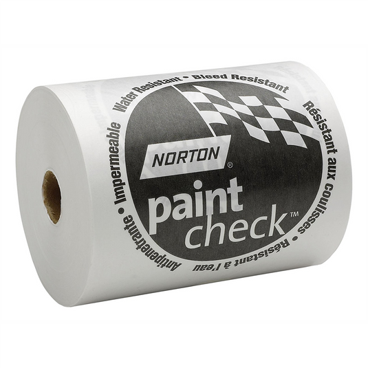 Norton Abrasives 6"" x 750' White Polycoated Masking Paper