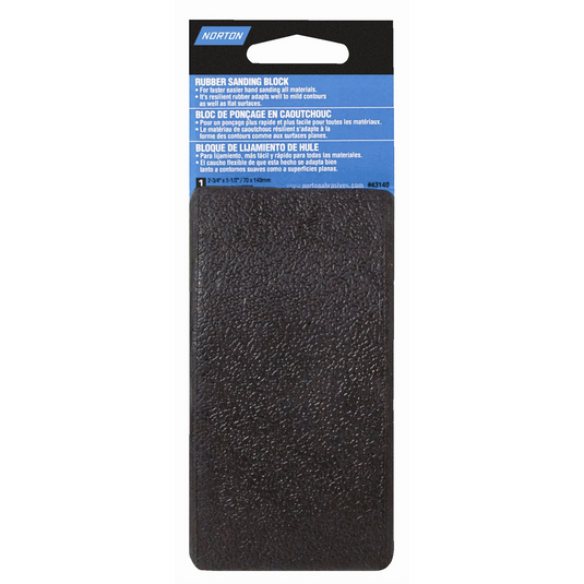 Norton Abrasives RUBBER HAND SANDING BLOCK