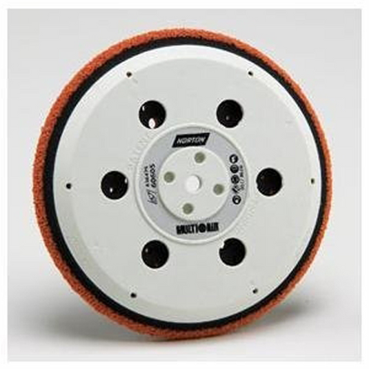 Norton Abrasives MULTI AIR SPEEDGRIP SOFT ORANGE BU PAD 6IN