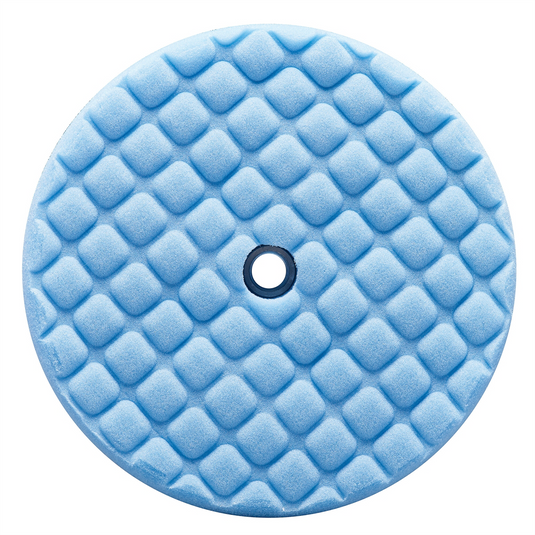 Norton Abrasives 8"" Double Side Finishing Foam Pad Blue 6/Case