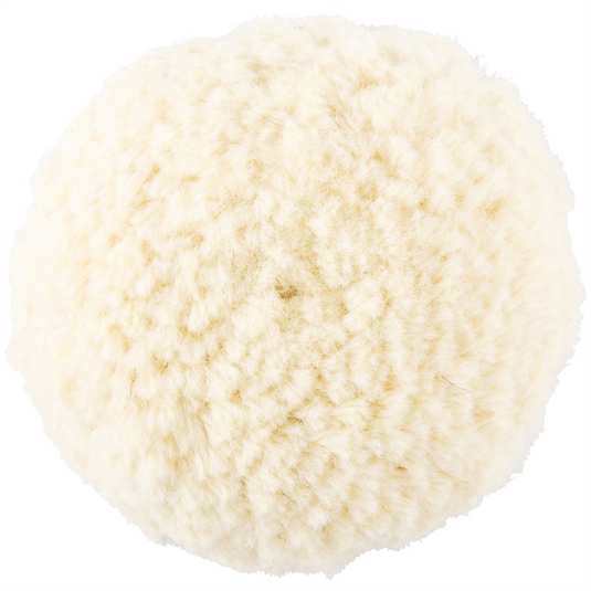 Norton Abrasives 3.5"" Single Side Cutting Wool Pad 6/Case