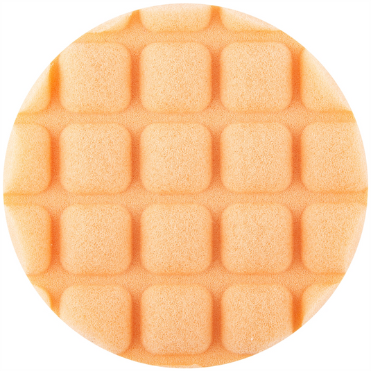 Norton Abrasives 3.5"" Single Side Cutting Foam Pad Orange 6/Case