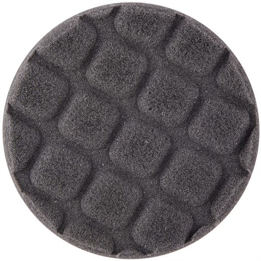 Norton Abrasives 3.5"" Single Side Polishing Foam Pad Black 6/Case