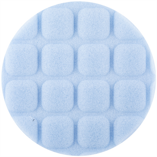 Norton Abrasives 3.5"" Single Side Finishing Foam Pad Blue 6/Case