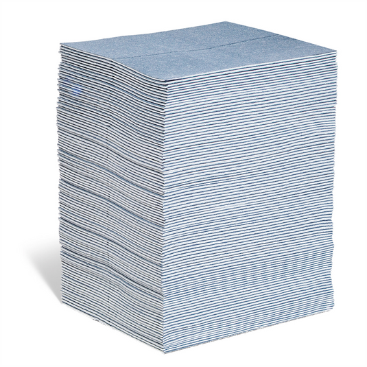 New Pig 15 in. x 19 in. Blue Absorb Mat Pad (10