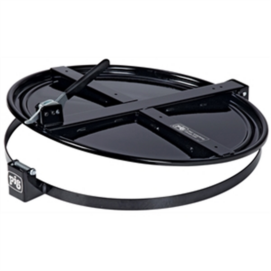 New Pig Latching Drum Lid for 55 Gallon Drum; Blac