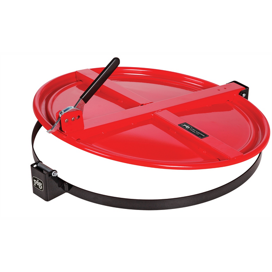 New Pig Latching Drum Lid for 55 Gallon Drum; Red