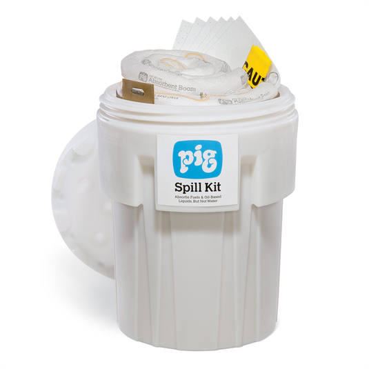 Newpig PIG Spill Kit 95-gallon Overpak Salvage Drum Oil-Only