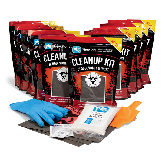 New Pig Blood; Vomit & Urine Cleanup Kit - 10/case
