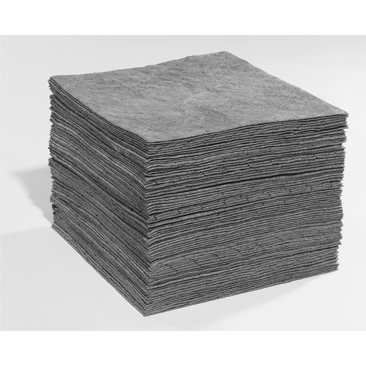 New Pig 100-Pack Gray Sonic Bonded Mat Pads; Mediu