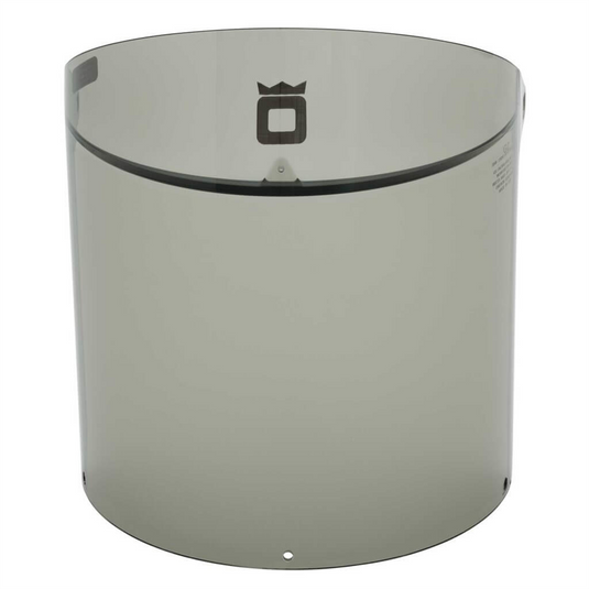 Oberon Face Shield Replacement Window - Polycarbonate - Arc Flash - 30 Cal TCG&trade; -Window: Clear Grey