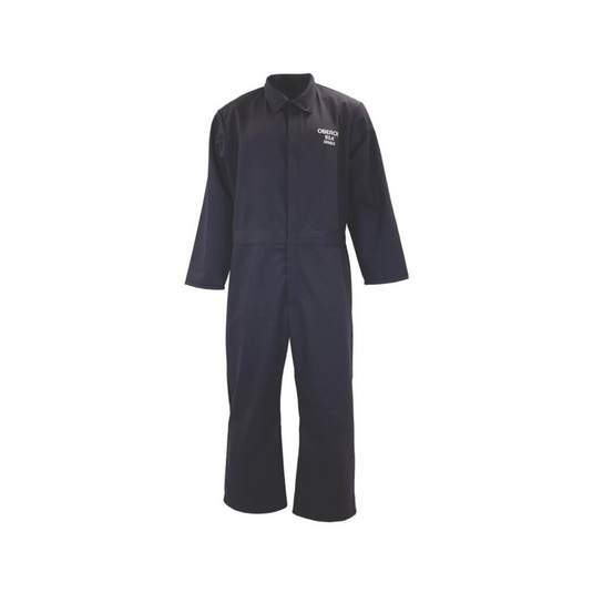 Oberon Coveralls - Arc Flash & Inherently Flame Resistant - 12 Cal BSA&trade; - Color: Navy Blue - Size: 4XL Tall