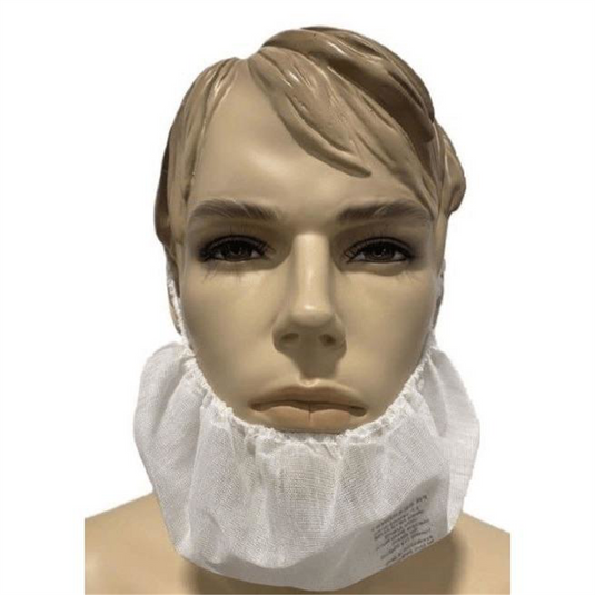 Oberon Beardnet - Flame Resistant - Color: White - Size - OSFM
