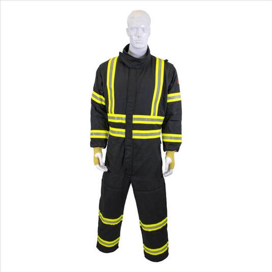 Oberon Coveralls - Gas Extraction - GES8+™ - Color: Black - Size: 2XL