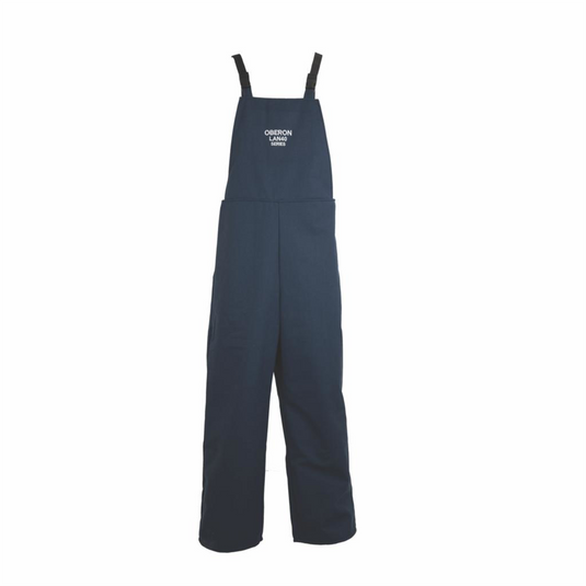 Oberon Bib Overalls - Arc Flash - 40 Cal LAN&trade; Series - Color: Navy Blue - Size: Large Short