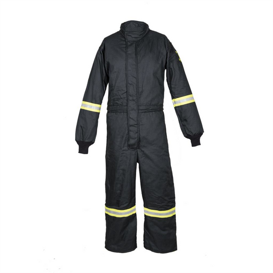 Oberon Coveralls - Arc Flash - 25 Cal TCG&trade; Ultralight - Color: Black - Size: Large