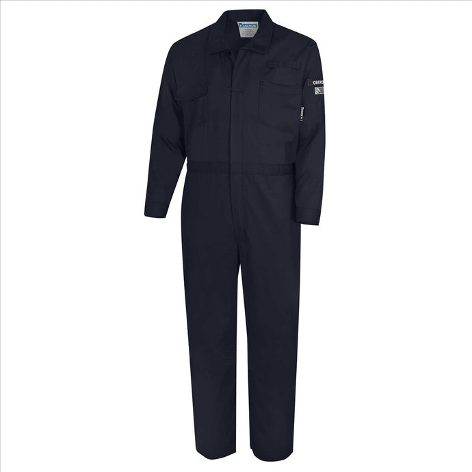 OBERON Coveralls - FR/Arc-Rated 7.5 oz 88/12 - Navy - Size: L