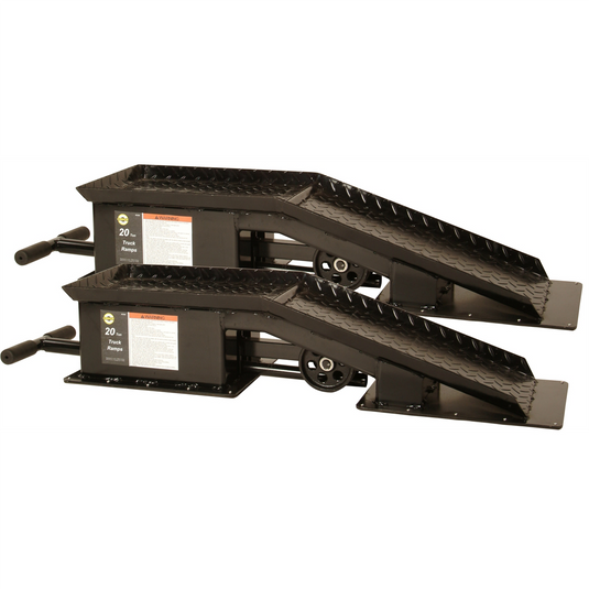 Omega 20 ton truck ramps pair