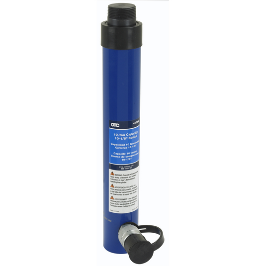 OTC Hydraulic Single Acting Cylinder; 10 Ton