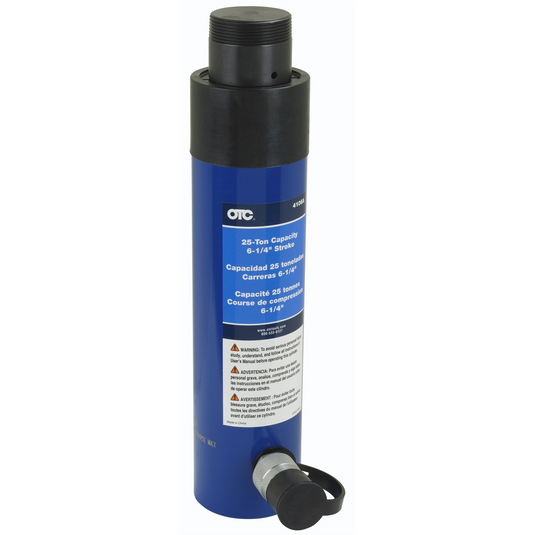 OTC Hydraulic Single Acting Cylinder; 25 Ton