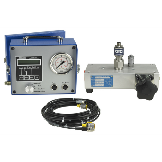 OTC Digital Hydraulic Flow Test Kit; 100 gpm.