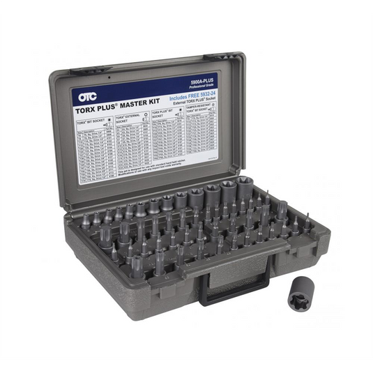 OTC Master Torx Bit Socket Set; 53pc.