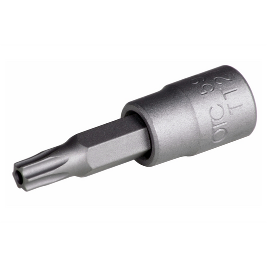 OTC TAMPER-RESISTANT TORX SOCKET  T27  with  1/4"" Hex Insert