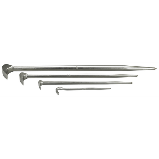 OTC 4 Piece Rolling Head Pry Bar Kit